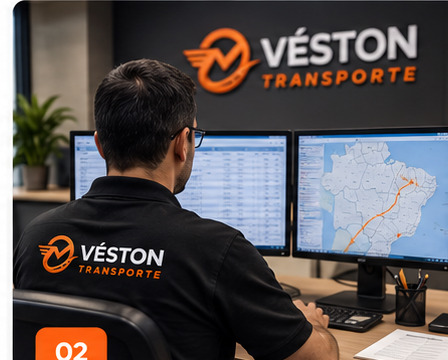 Análise de rota e cotação de transporte da Véston Transporte