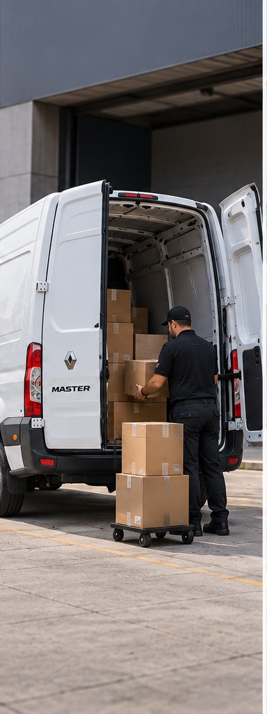 Van para transporte de cargas